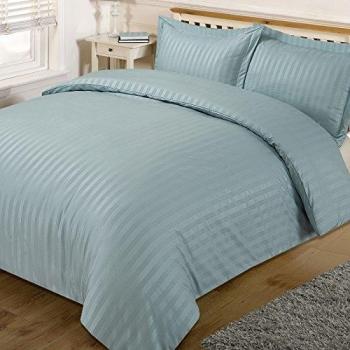 Dreamscene Satin Stripe Duvet Cover Set