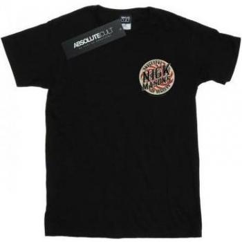 T-shirt Boyfriend en Coton Noir Saucerful Of Secrets de Nick Mason pour Femmes