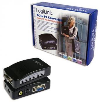 PC zu Fernseher Kabelkonvertierer LogiLink