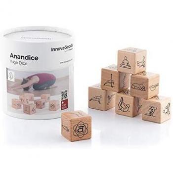 InnovaGoods 7 Piece Anandice Yoga Dice Set