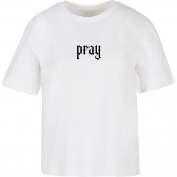 T-shirt femme Miss Tee Mains en prière