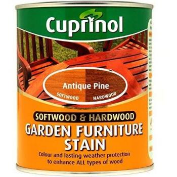 Cuprinol CUPGFSAP750 Softwood & Hardwood Garden Furniture Stain Antique Pine 750ml