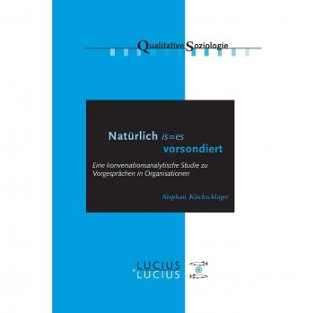 Kirchschlager, Stephan: 'Natürlich is=es vorsondiert'