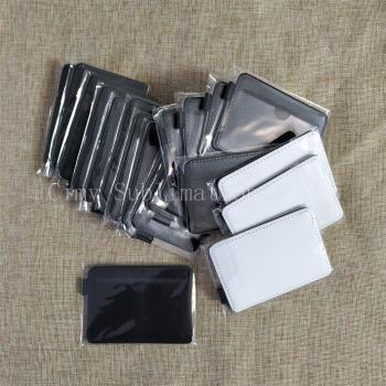 12pcs DIY Blank Sublimation Leather Card Holders 7x11cm