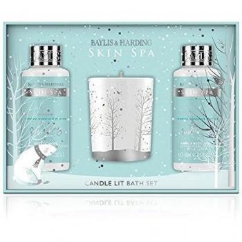 Baylis & Harding Signature Skin Spa Candle & Soothing Bath Kit