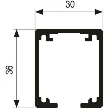 Guía Klein 2000 mm Lite+ – Aluminio Anodizado, Versátil y Ligera