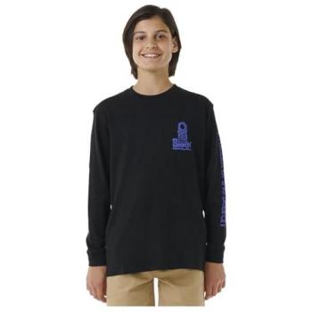 Maglietta A Maniche Lunghe Rip Curl Search Stack 12 Anni Nera