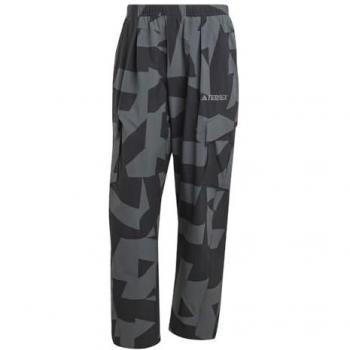Adidas Herr Cargo Aop Byxor Svart/Carbon/Grå