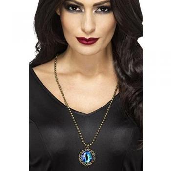 Okkultes Gold‑Eye Amulett von Smiffys – Universalgröße, Artikelnummer 45067