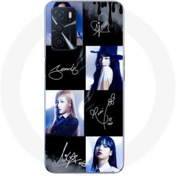 Escudo Maniacase Oppo A16 con Foto BlackPink
