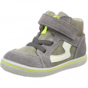 RICOSTA Jungen Benni Hohe Sneaker, Grau, 22 EU