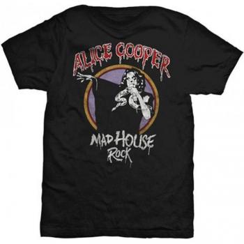 Vêtement unisexe noir « Mad House Rock » d’Alice Cooper