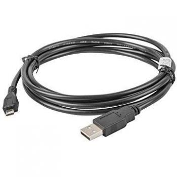 Lanberg CA-USBM-10CC-0018-BK USB Kabel 1,8 m 2.0 Micro-USB B USB A Schwarz