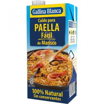 Caldo Natural para Paella Gallina Blanca