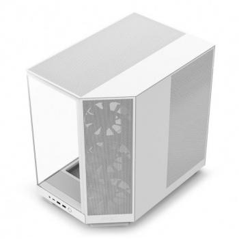 Gabinete NZXT H6, 3 Ventiladores Frontales RGB de 120 mm, Negro