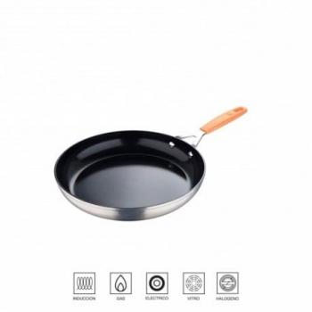 SAN IGNACIO COMPACT SARTE DE 28 CM ALUMINIO FORJADO APTA PARA INDUCCION