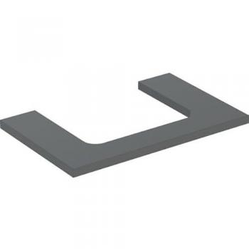Lavabo One Mat Decoupe Centre 75x3x47
