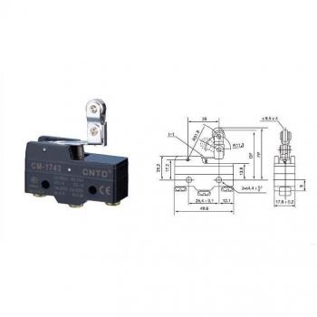 Interrupteur CNTD CM-1743 380V Ith 15A pour chariot élévateur