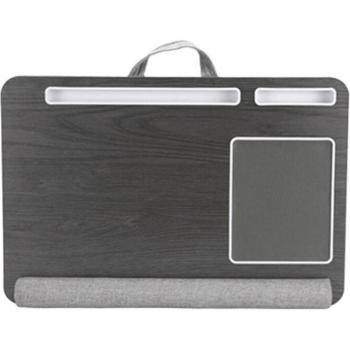 Support de table pour ordinateur portable avec tapis de poignet et tapis de souris
