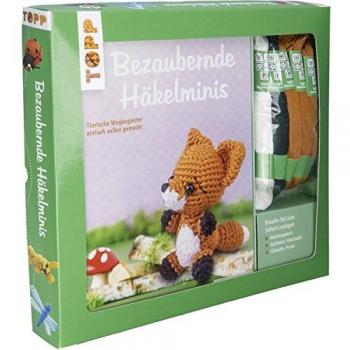 Kreativ-Set Bezaubernde Häkelminis: Buch mit Grundlagen sowie süßen Häkelanleitungen und Material für einen süßen Fuchs (Buch plus Material)