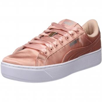 PUMA Damen Sneaker Vikky Platform EP, Peach Beige