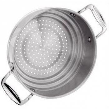 Stellar 16/18/20 cm Steamer, Silver (S759)