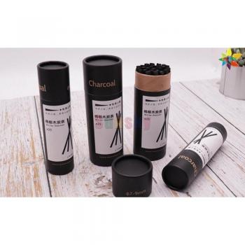 25-piece charcoal drawing supplies