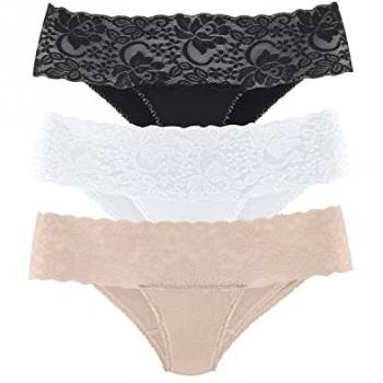 VIVANCE Damen Brasilslip, Gr. 48/50, Beige