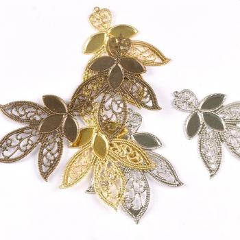 Accessoires artisanaux en métal pour créations personnelles