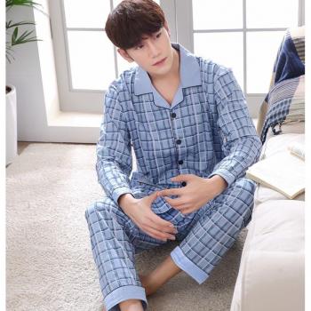 Pijama Masculino Topman Talla XL Cuadrado Azul