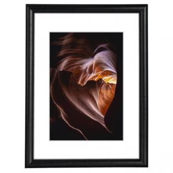Hama černý rám pro plakáty, dřevo, 29,7 × 42 cm (A3)
