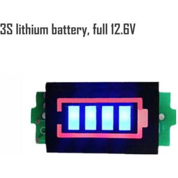 3.7V Battery Capacity Module with Display