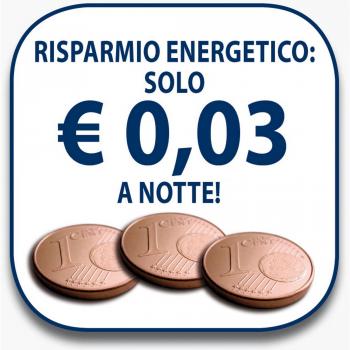 Imetec 6007C Scaldaletto Singolo in Lana Merino Premium