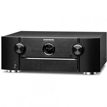 Marantz SR6015 9.2-Kanal AV-Receiver, HiFi Verstärker, Alexa kompatibel, 7 HDMI Eingänge und 3 Ausgänge, 8K Video, WLAN, Musikstreaming, Dolby Atmos, AirPlay 2, HEOS Multiroom, 0, Schwarz