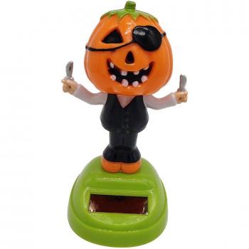 Solarbetriebener tanzender Kürbis für Halloween-Dekor