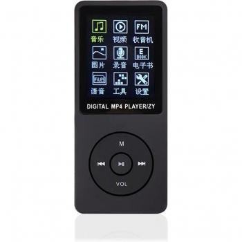 VDX99 70‑Stunden MP3/MP4‑Player – FM‑Sender & TF‑Karten­einbau