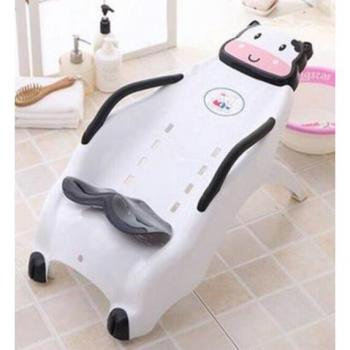 Bañera Móvil con Ventosa y Silla Plegable