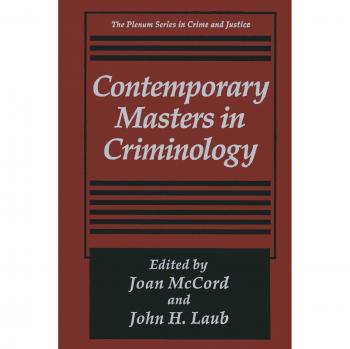 Contemporary Masters in Criminology