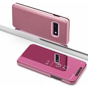 Funda Clear View Rosa para Samsung Galaxy S10e