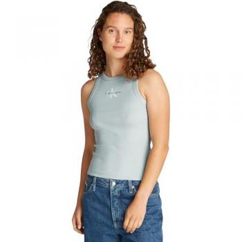 Light Blue Monologue Tank