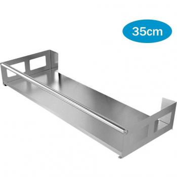 Étagère de rangement murale en acier inoxydable