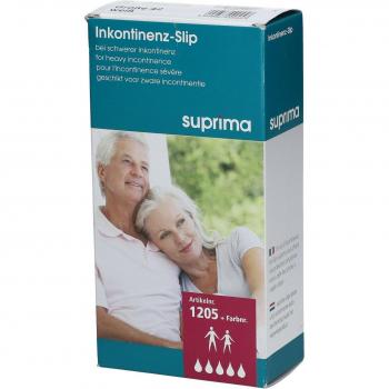 Slip d'incontinence Suprima 1205 PVC Blanc Unisexe T42