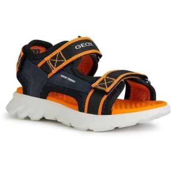 GEOX Sandali per Bambini Antracite & Arancio