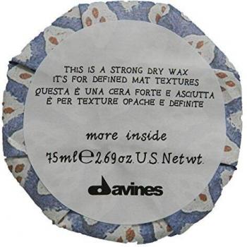Davines Strong Dry Wax (Defined Mat Textures) 75 ml