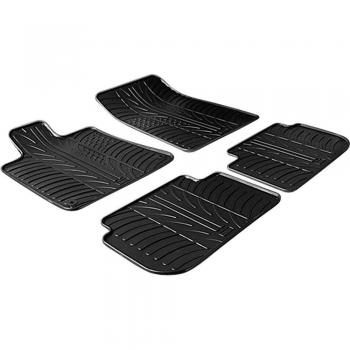 Alfombrillas de goma para Peugeot 407 2004