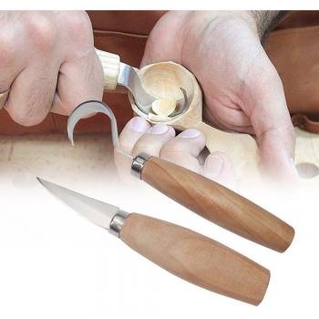 2-Piece Wood Carving Spoon Cutters