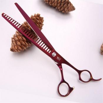 Titanium Coated JP440c 8-Inch Dog Grooming Chunker Scissors