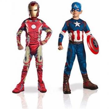 Costumi da Festa: Capitan America e Iron Man – Marvel 155014M
