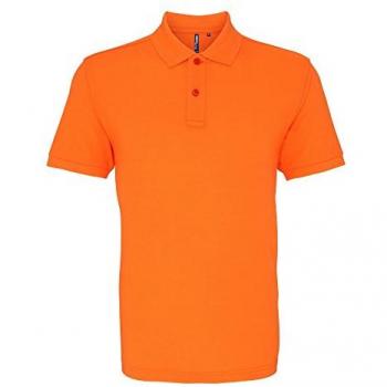 Veste Polo Asquith & Fox Orange Néon 3XL – Look Sportif