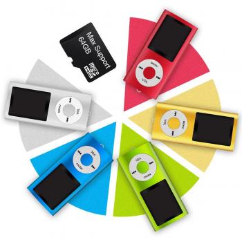 Mymahdi – Lecteur MP3/MP4 avec support carte micro SD jusqu'à 64 Go